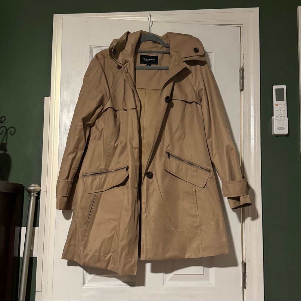 London Fog Tan Trench Coat